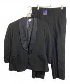 Yves Saint Laurentイヴサンローラン）の古着「タキシードセットアップスーツ　セレモニー　日本製」｜ブラック