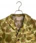 BONCOURA (ボンクラ) US Navy Shawl Collar Duck Hunter Camo ユーエスネイビーショールカラーダックハンターカモ アウター　ライトアウター　日本製 カーキ サイズ:38：20000円