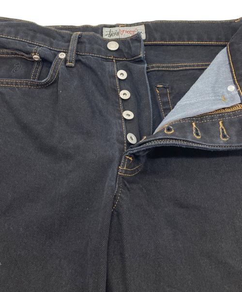 stussy（ステューシー）stussy (ステューシー) CLASSIC JEAN DENIM クラシックジーンデニム  デニムパンツ ブラック サイズ:29の古着・服飾アイテム