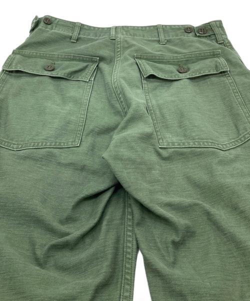 orSlow（オアスロウ）orSlow (オアスロウ) ベイカーパンツ　カーゴパンツ　コットンパンツ　日本製 カーキ サイズ:Sの古着・服飾アイテム