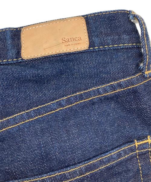 sanca（サンカ）Sanca  (サンカ) デニム5Pワイドフィット15.5oz デニムパンツ　日本製 インディゴ サイズ:1の古着・服飾アイテム