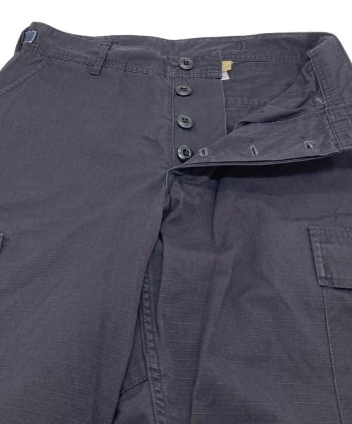 US ARMY（ユーエスアーミー）US ARMY (ユーエスアーミー) 【古着】Trousers Rip-Stop 6pkt Cargo カーゴパンツ　アーミーパンツ　USA製 ネイビー サイズ:Sの古着・服飾アイテム