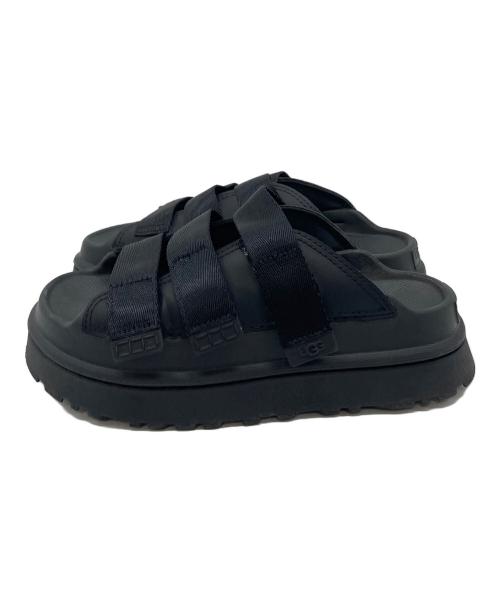 UGG（アグ）UGG (アグ) GoldenGlow Slide サンダル ブラック サイズ:US7の古着・服飾アイテム