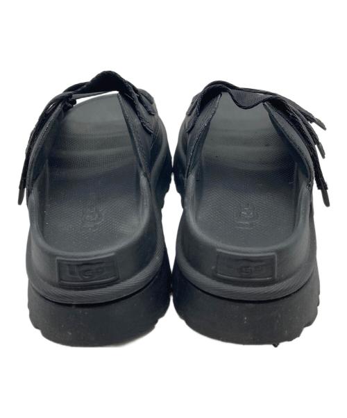 UGG（アグ）UGG (アグ) GoldenGlow Slide サンダル ブラック サイズ:US7の古着・服飾アイテム