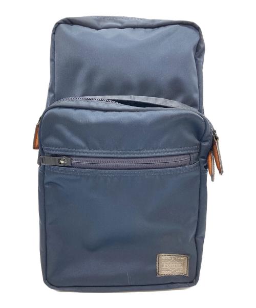 PORTER（ポーター）PORTER (ポーター) ワンショルダーバッグ　ショルダーバッグ　日本製 ネイビー サイズ:実寸参照の古着・服飾アイテム