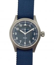 HAMILTON（ハミルトン）の古着「カーキ フィールド　腕時計　リストウォッチ　ミリタリーウォッチ クォーツ腕時計」