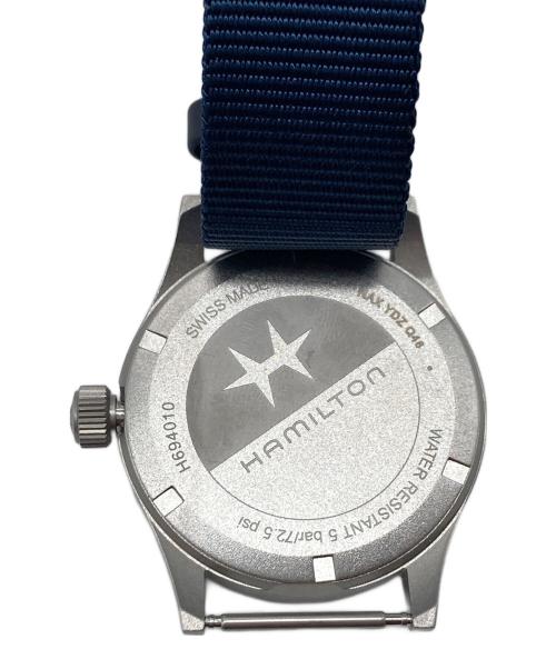 HAMILTON（ハミルトン）HAMILTON (ハミルトン) カーキ フィールド　腕時計　リストウォッチ　ミリタリーウォッチ クォーツ腕時計 サイズ:実寸参照の古着・服飾アイテム