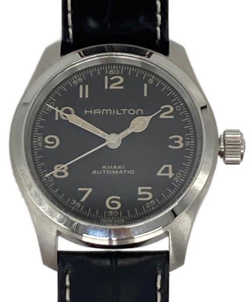 HAMILTON（ハミルトン）HAMILTON (ハミルトン) Khaki Field Murph カーキ フィールド マーフ　モールス信号なし　マーフウォッチ　自動巻き「H-10」ムーブメント　80時間パワーリザーブ　10気圧防水 サイズ:実寸参照の古着・服飾アイテム