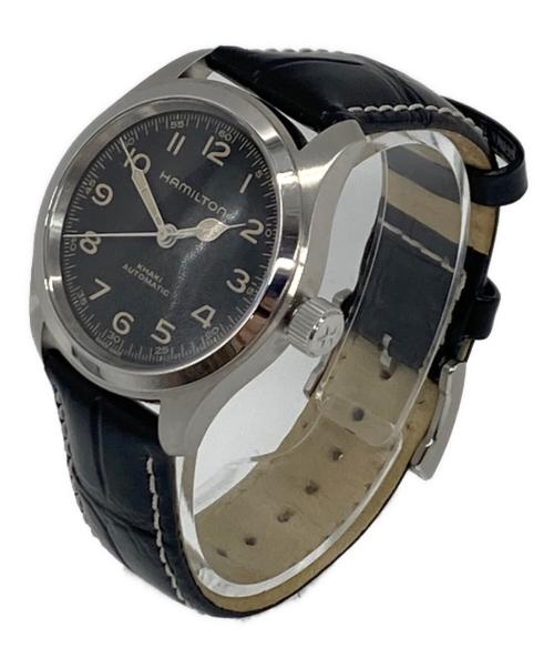 HAMILTON（ハミルトン）HAMILTON (ハミルトン) Khaki Field Murph カーキ フィールド マーフ　モールス信号なし　マーフウォッチ　自動巻き「H-10」ムーブメント　80時間パワーリザーブ　10気圧防水 サイズ:実寸参照の古着・服飾アイテム