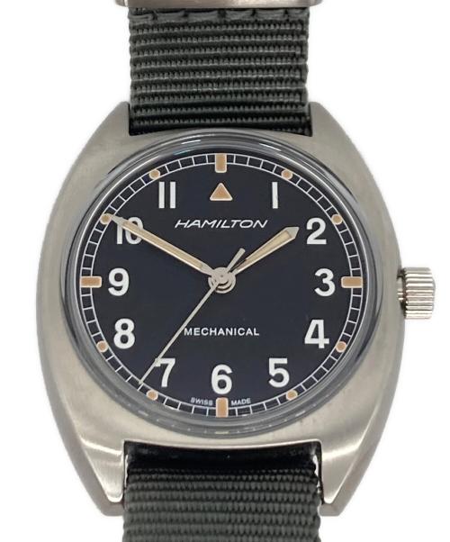 HAMILTON（ハミルトン）HAMILTON (ハミルトン) カーキ アビエーション Pilot Pioneer Mechanical  カーキ パイロット パイオニア メカ　手巻き　10気圧防水　H-50 サイズ:実寸参照の古着・服飾アイテム