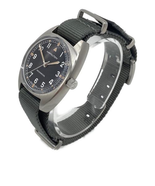HAMILTON（ハミルトン）HAMILTON (ハミルトン) カーキ アビエーション Pilot Pioneer Mechanical  カーキ パイロット パイオニア メカ　手巻き　10気圧防水　H-50 サイズ:実寸参照の古着・服飾アイテム