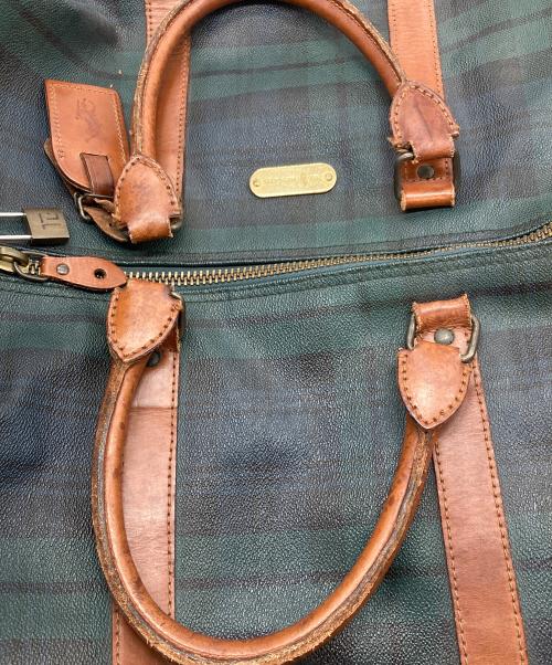 POLO RALPH LAUREN（ポロ・ラルフローレン）POLO RALPH LAUREN (ポロ・ラルフローレン) レザーボストンバッグ　 グリーン サイズ:実寸参照の古着・服飾アイテム