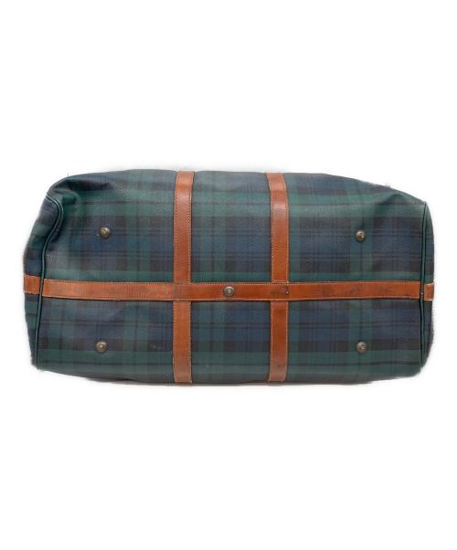 POLO RALPH LAUREN（ポロ・ラルフローレン）POLO RALPH LAUREN (ポロ・ラルフローレン) レザーボストンバッグ　 グリーン サイズ:実寸参照の古着・服飾アイテム