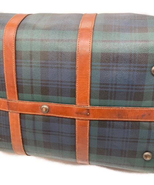 POLO RALPH LAUREN（ポロ・ラルフローレン）POLO RALPH LAUREN (ポロ・ラルフローレン) レザーボストンバッグ　 グリーン サイズ:実寸参照の古着・服飾アイテム