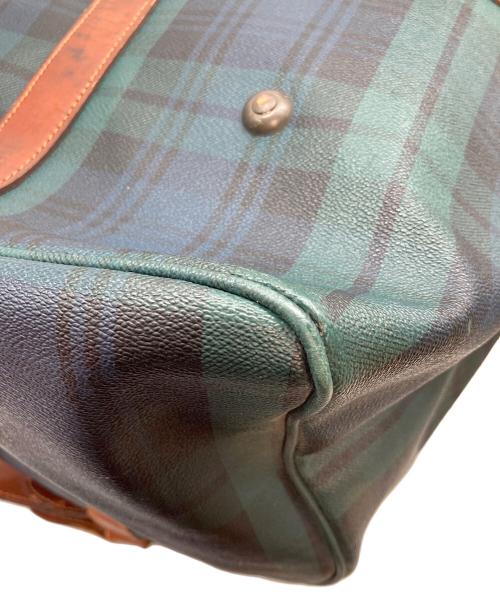 POLO RALPH LAUREN（ポロ・ラルフローレン）POLO RALPH LAUREN (ポロ・ラルフローレン) レザーボストンバッグ　 グリーン サイズ:実寸参照の古着・服飾アイテム