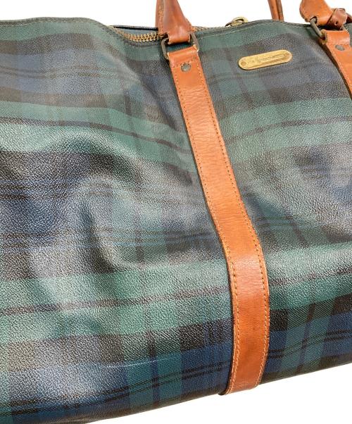 POLO RALPH LAUREN（ポロ・ラルフローレン）POLO RALPH LAUREN (ポロ・ラルフローレン) レザーボストンバッグ　 グリーン サイズ:実寸参照の古着・服飾アイテム