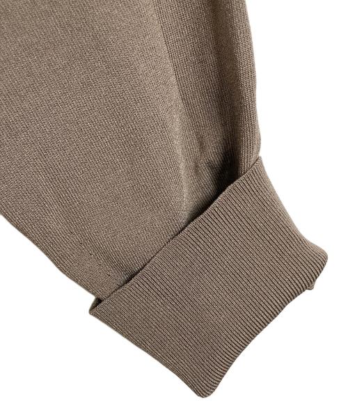 INDIVI（インディヴィ）INDIVI (インディヴィ) ウォッシャブルリラックスロングニットカーディガン　ロングカーディガン　ライトアウター ベージュ サイズ:13の古着・服飾アイテム