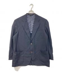 BROOKS BROTHERS（ブルックスブラザーズ）の古着「テーラードジャケット　アウター　ライトアウター」｜ネイビー