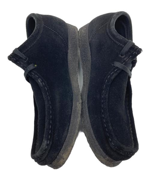 CLARKS（クラークス）CLARKS (クラークス) ワラビーシューズ　レザーシューズ ブラック サイズ:US9の古着・服飾アイテム