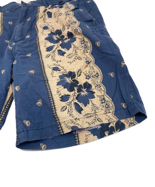 KAPITAL（キャピタル）KAPITAL (キャピタル) ロックウェル ヴィンテージ ジャケット セットアップ　コットンシャツ　コットンパンツ　日本製 ブルー サイズ:2の古着・服飾アイテム