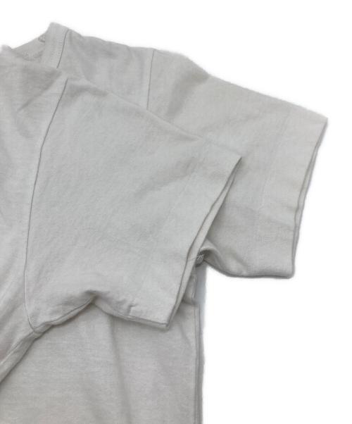 PLAY COMME des GARCONS（プレイコムデギャルソン）PLAY COMME des GARCONS (プレイコムデギャルソン) 半袖カットソー　コットンTシャツ ホワイト サイズ:Mの古着・服飾アイテム