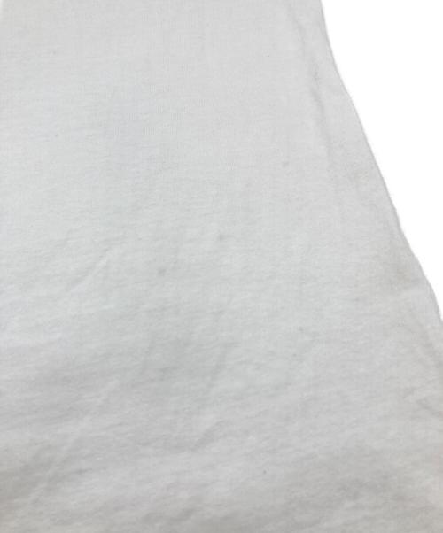 PLAY COMME des GARCONS（プレイコムデギャルソン）PLAY COMME des GARCONS (プレイコムデギャルソン) 半袖カットソー　コットンTシャツ ホワイト サイズ:Mの古着・服飾アイテム