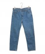 LEVI'Sリーバイス）の古着「505デニムパンツ　オレンジタブ ボタン裏刻印無し　5ポケット」｜ブルー