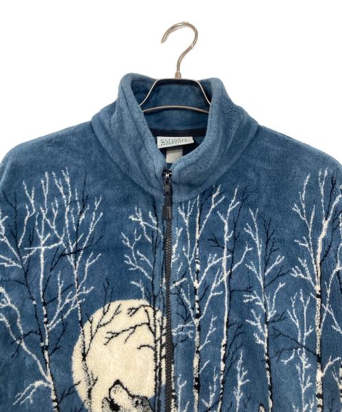 national wildlife federation（ナショナル・ワイルドライフ・フェデレーション）national wildlife federation (ナショナル・ワイルドライフ・フェデレーション) フリースジャケット ブルー サイズ:Lの古着・服飾アイテム