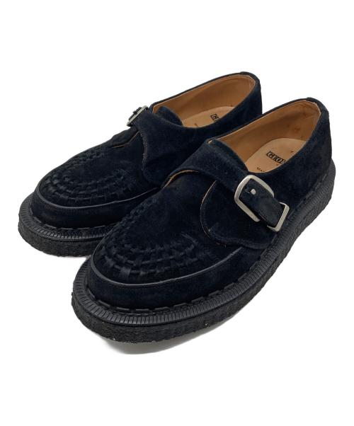 GEORGE COX（ジョージコックス）GEORGE COX (ジョージコックス) ALASKA ブラックスエード ブラック サイズ:6の古着・服飾アイテム