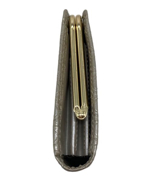 Vivienne Westwood（ヴィヴィアンウエストウッド）Vivienne Westwood (ヴィヴィアンウエストウッド) OVAL ORB 口金長財布　 ベージュ サイズ:実寸参照の古着・服飾アイテム