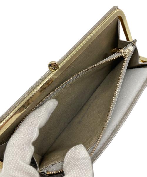 Vivienne Westwood（ヴィヴィアンウエストウッド）Vivienne Westwood (ヴィヴィアンウエストウッド) OVAL ORB 口金長財布　 ベージュ サイズ:実寸参照の古着・服飾アイテム