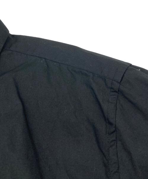 CDG（シーディージー）CDG (シーディージー) 半袖シャツ　コットンシャツ　日本製　AD2022 ブラック サイズ:XLの古着・服飾アイテム