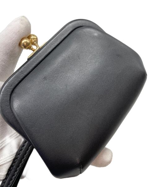 COACH（コーチ）COACH (コーチ) キスロック コイン パース　がまぐち ブラック サイズ:実寸参照の古着・服飾アイテム