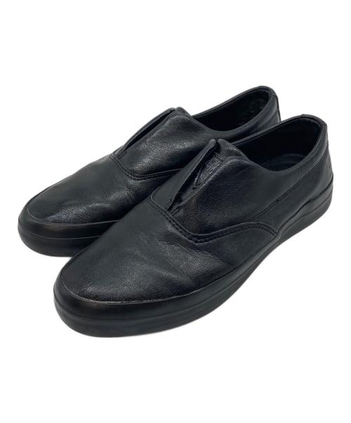 HUF（ハフ）HUF (ハフ) スリッポン ブラック サイズ:US8の古着・服飾アイテム