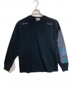 C.Eシーイー）の古着「長袖カットソー　ロンT プリントカットソー」｜ブラック