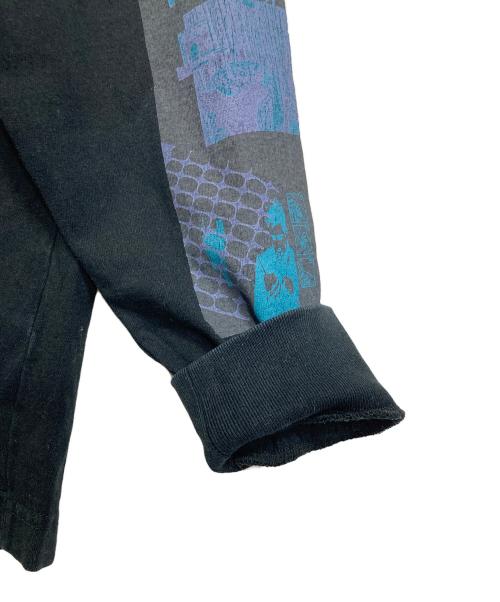 C.E（シーイー）C.E (シーイー) 長袖カットソー　ロンT プリントカットソー ブラック サイズ: Lの古着・服飾アイテム