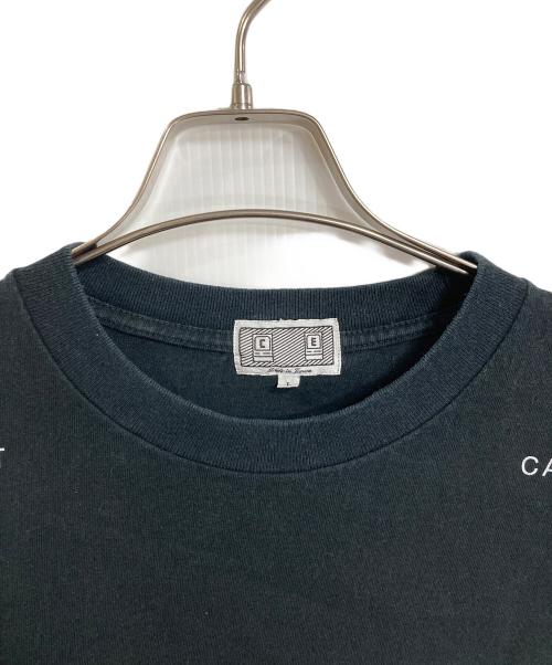 C.E（シーイー）C.E (シーイー) 長袖カットソー　ロンT プリントカットソー ブラック サイズ: Lの古着・服飾アイテム