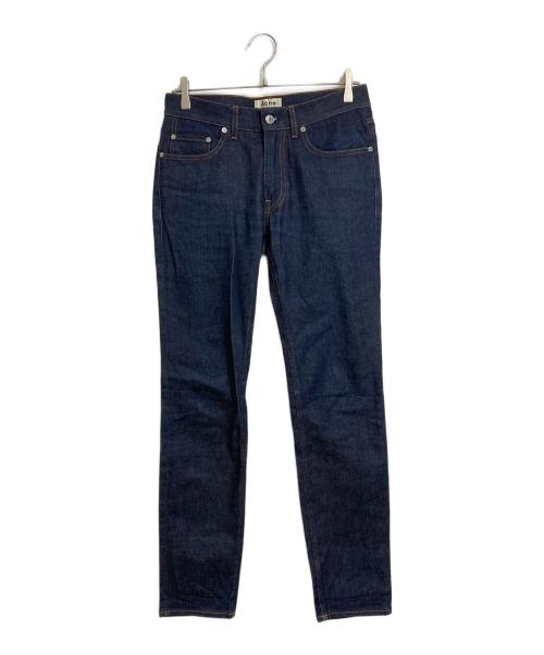 Acne studios（アクネ ストゥディオズ）ACNE STUDIOS (アクネ ストゥディオズ) デニムパンツ　5ポケット インディゴ サイズ:W30 L32の古着・服飾アイテム