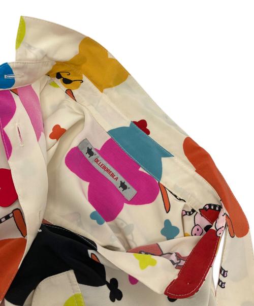 OLLEBOREBLA（アルベロベロ）OLLEBOREBLA (アルベロベロ) ブタさんプリントシャツ マルチカラー サイズ:実寸参照の古着・服飾アイテム