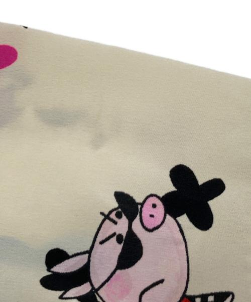 OLLEBOREBLA（アルベロベロ）OLLEBOREBLA (アルベロベロ) ブタさんプリントシャツ マルチカラー サイズ:実寸参照の古着・服飾アイテム