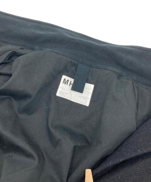 MHL（マーガレットハウエル）MHL (マーガレットハウエル) ダッフルコート　ロングコート　アウター ブラック サイズ:1の古着・服飾アイテム
