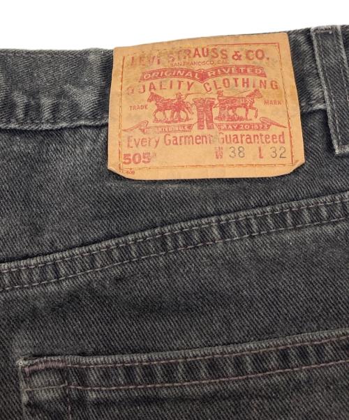 LEVI'S（リーバイス）LEVI'S (リーバイス) 後染めデニムパンツ 505 グレー サイズ:W38 L32の古着・服飾アイテム