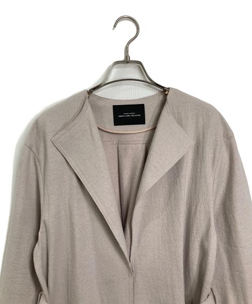 green label relaxing（グリーンレーベルリラクシング）green label relaxing (グリーンレーベルリラクシング) アッシュクW ジャージー ガウン コート ピンク サイズ:38の古着・服飾アイテム