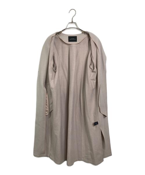 green label relaxing（グリーンレーベルリラクシング）green label relaxing (グリーンレーベルリラクシング) アッシュクW ジャージー ガウン コート ピンク サイズ:38の古着・服飾アイテム