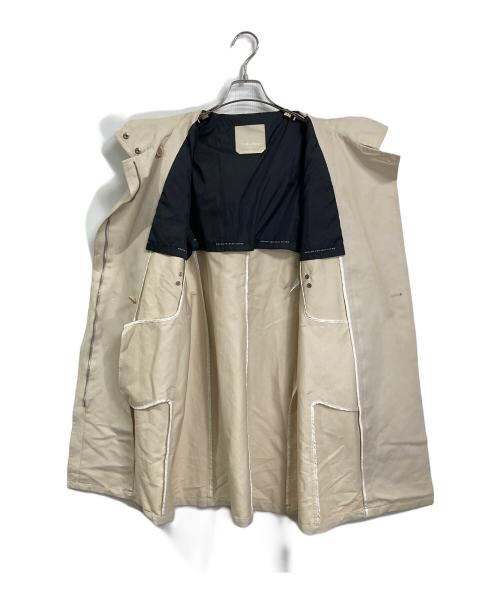 'S Max Mara（エスマックスマーラ）'S Max Mara (エスマックスマーラ) フーデッドコート　ダブルジップ ベージュ サイズ:42の古着・服飾アイテム