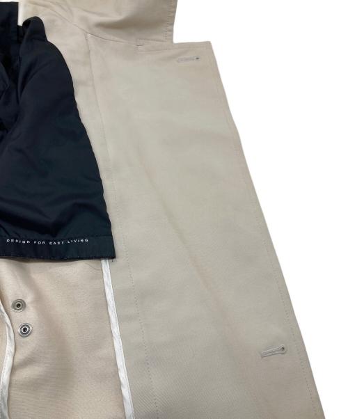 'S Max Mara（エスマックスマーラ）'S Max Mara (エスマックスマーラ) フーデッドコート　ダブルジップ ベージュ サイズ:42の古着・服飾アイテム