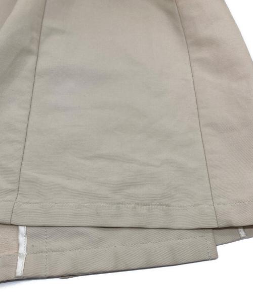 'S Max Mara（エスマックスマーラ）'S Max Mara (エスマックスマーラ) フーデッドコート　ダブルジップ ベージュ サイズ:42の古着・服飾アイテム