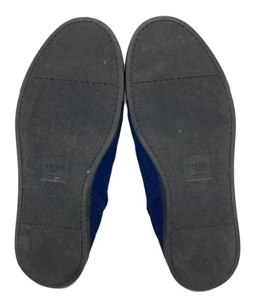 FENDI（フェンディ）FENDI (フェンディ) ソックススニーカー　イタリア製 ネイビー サイズ:8の古着・服飾アイテム