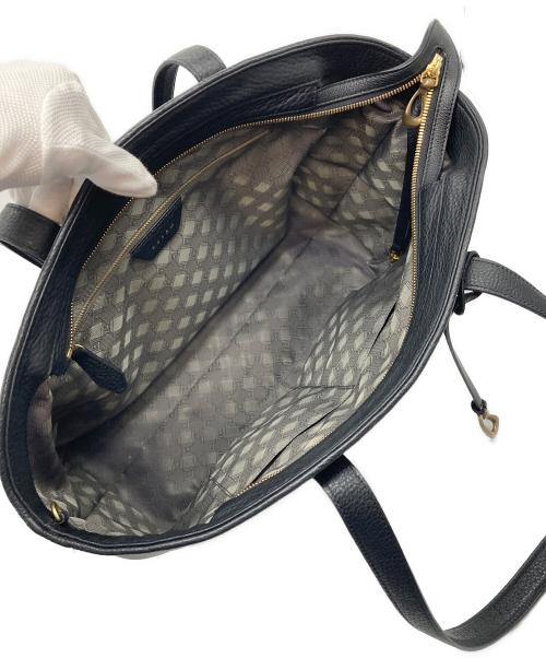 ETiAM（エティアム）ETiAM (エティアム) シュリンク ファスナートートバッグ（L）Flexi ブラックの古着・服飾アイテム