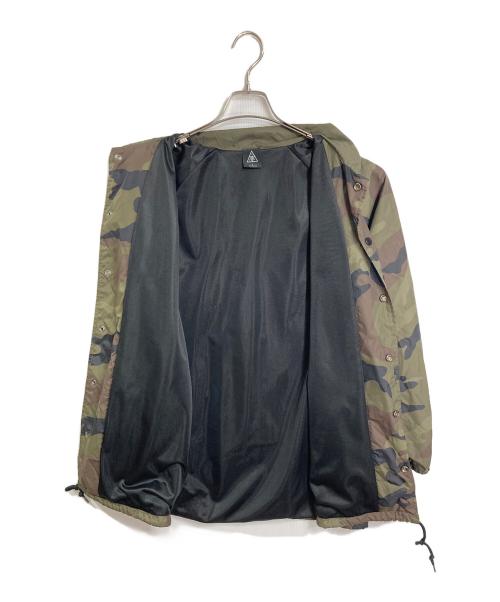 HUF（ハフ）HUF (ハフ) OBEY (オベイ) コーチジャケット　ナイロンジャケット オリーブ サイズ:Lの古着・服飾アイテム